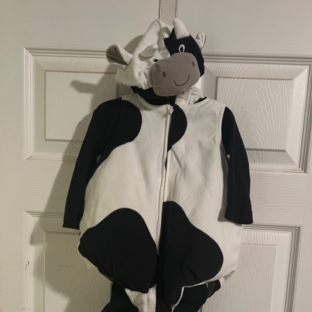 Cow baby costume